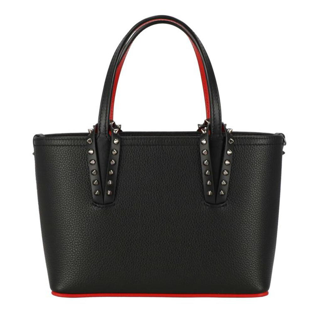 Christian Louboutin Kabata Tote Bag Black Red